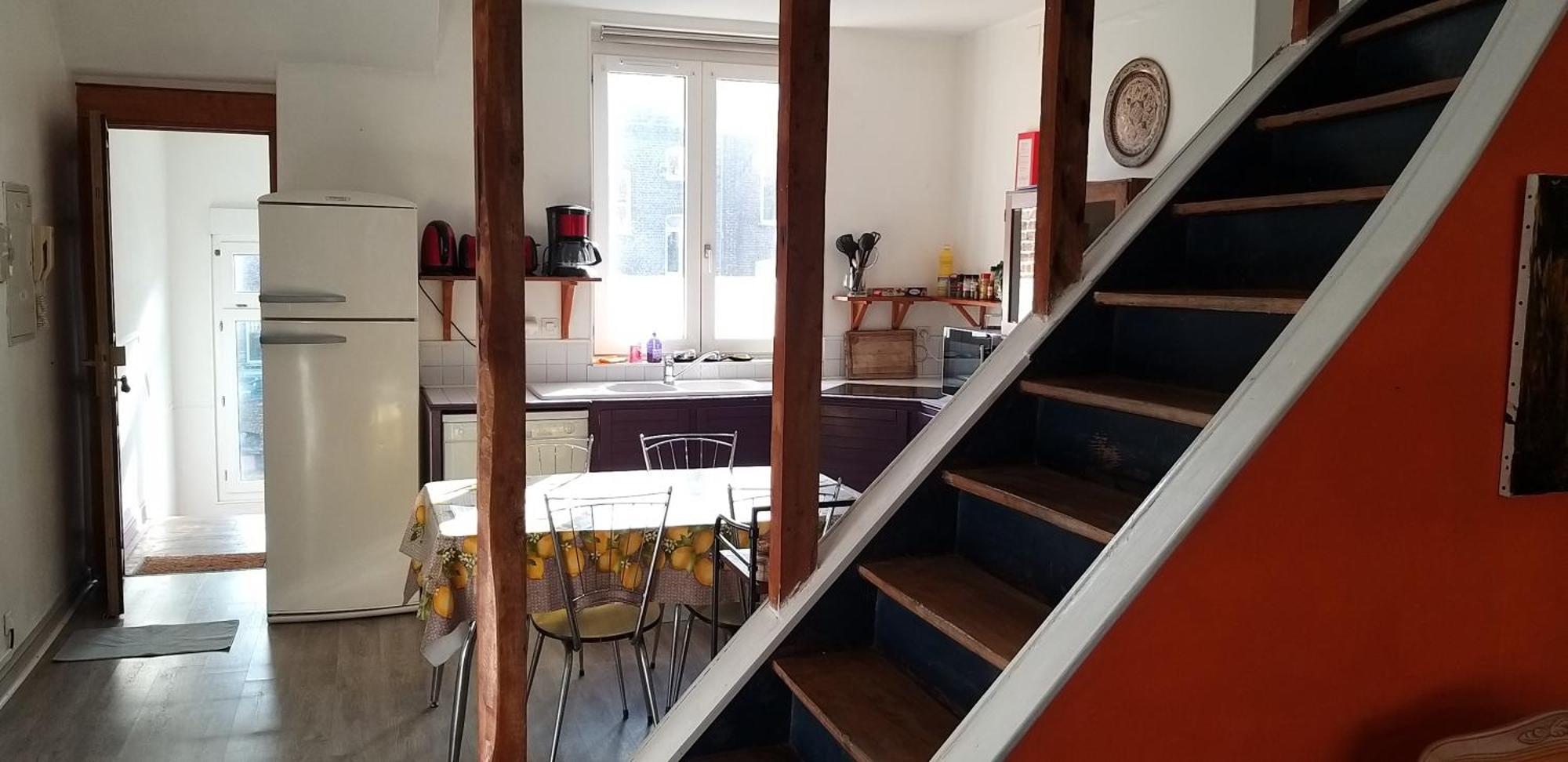 Apartamento Lumineux Duplex A Wazemmes Lila Exterior foto